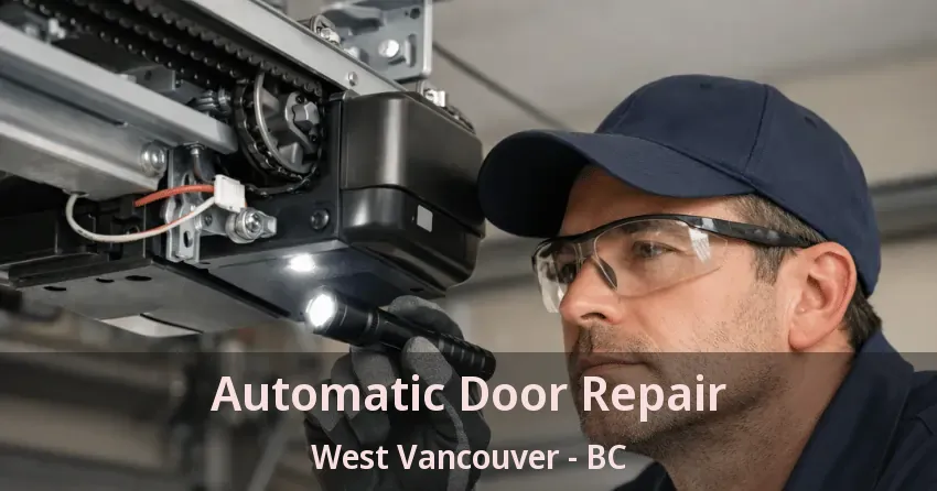 Automatic Door Repair West Vancouver - BC