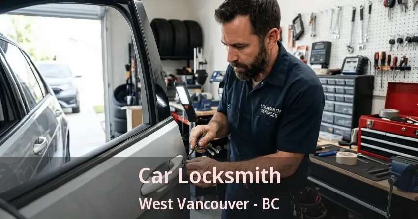 Car Locksmith West Vancouver - BC