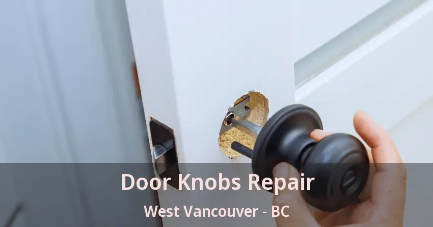 Door Knobs Repair West Vancouver - BC
