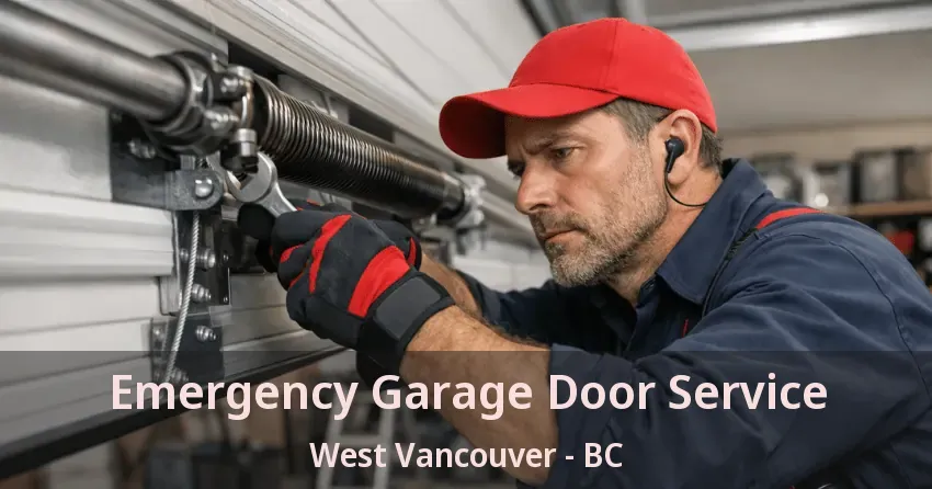 Emergency Garage Door Service West Vancouver - BC