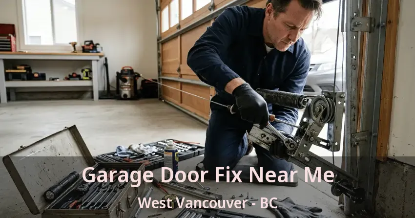 Garage Door Fix Near Me West Vancouver - BC