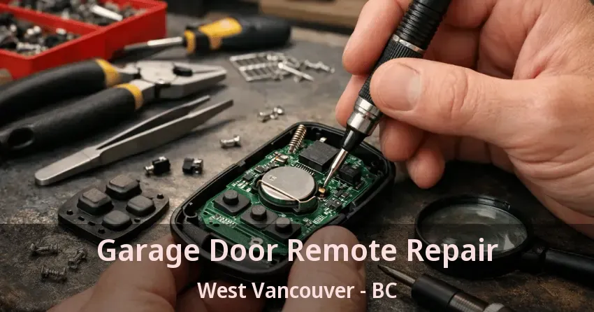 Garage Door Remote Repair West Vancouver - BC