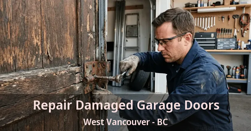 Repair Damaged Garage Doors West Vancouver - BC
