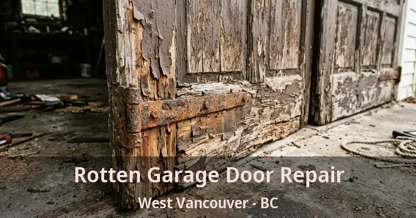 Rotten Garage Door Repair West Vancouver - BC Rotten Garage Door Repair West Vancouver - BC