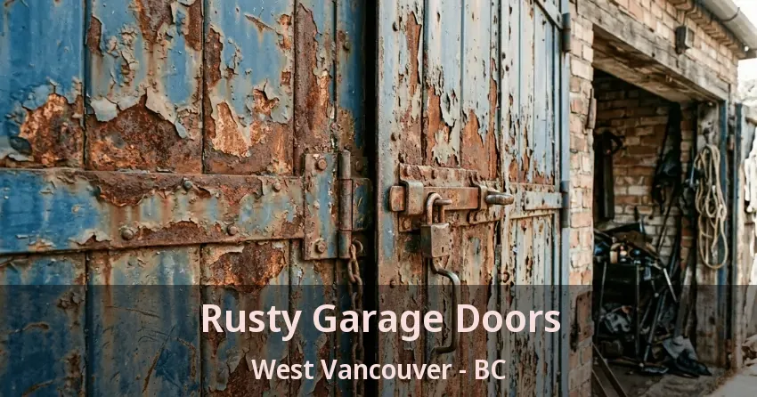 Rusty Garage Doors West Vancouver - BC